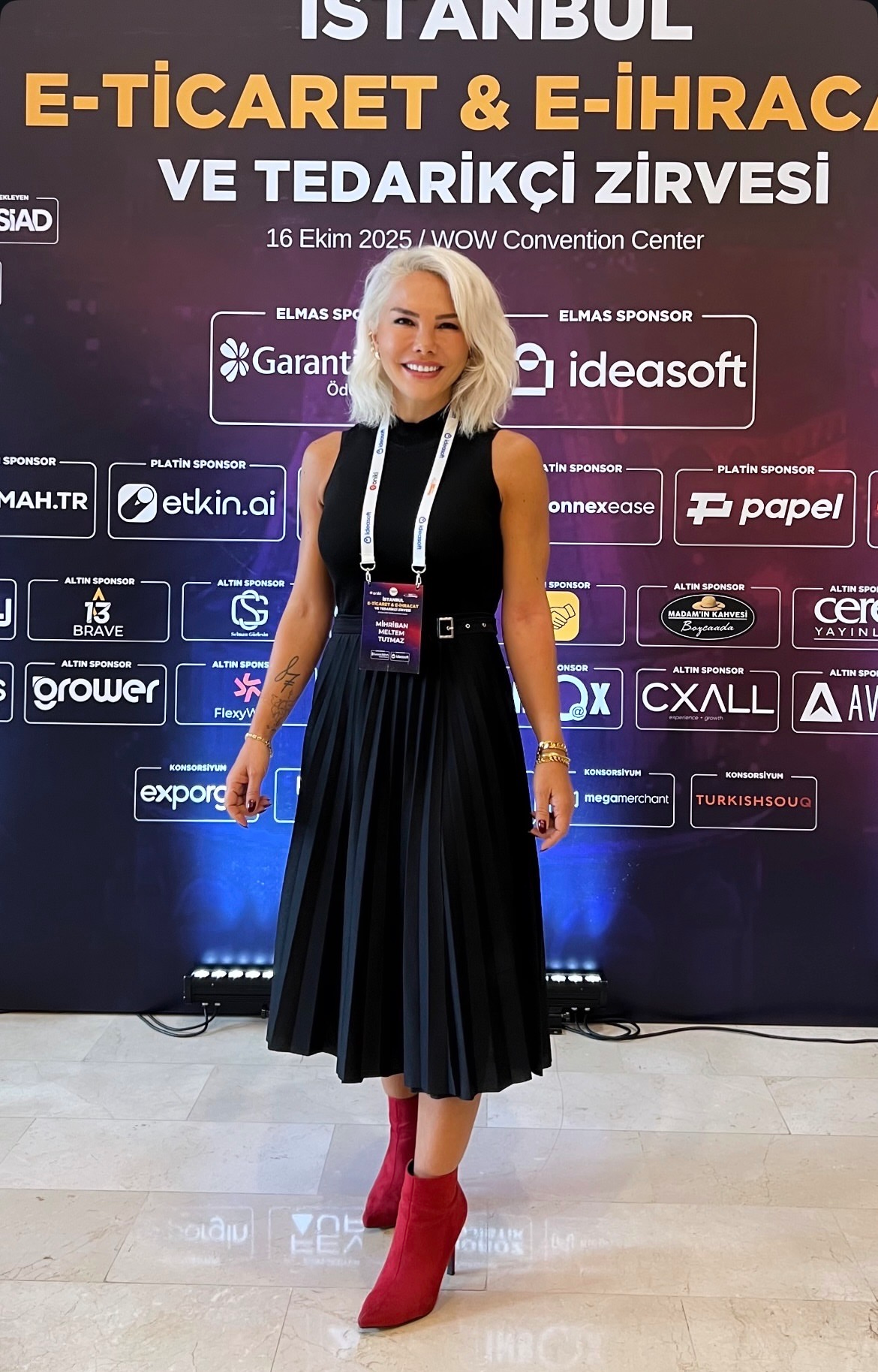 Mihriban Meltem Tutmaz, İstanbul E-Ticaret, E-İhracat ve Tedarikçi Zirvesi’nde – 16 Ekim 2025